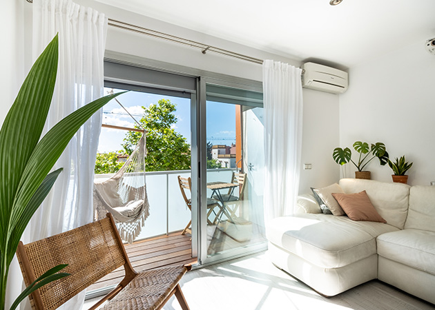 Salón de casa de vacaciones en Córdoba